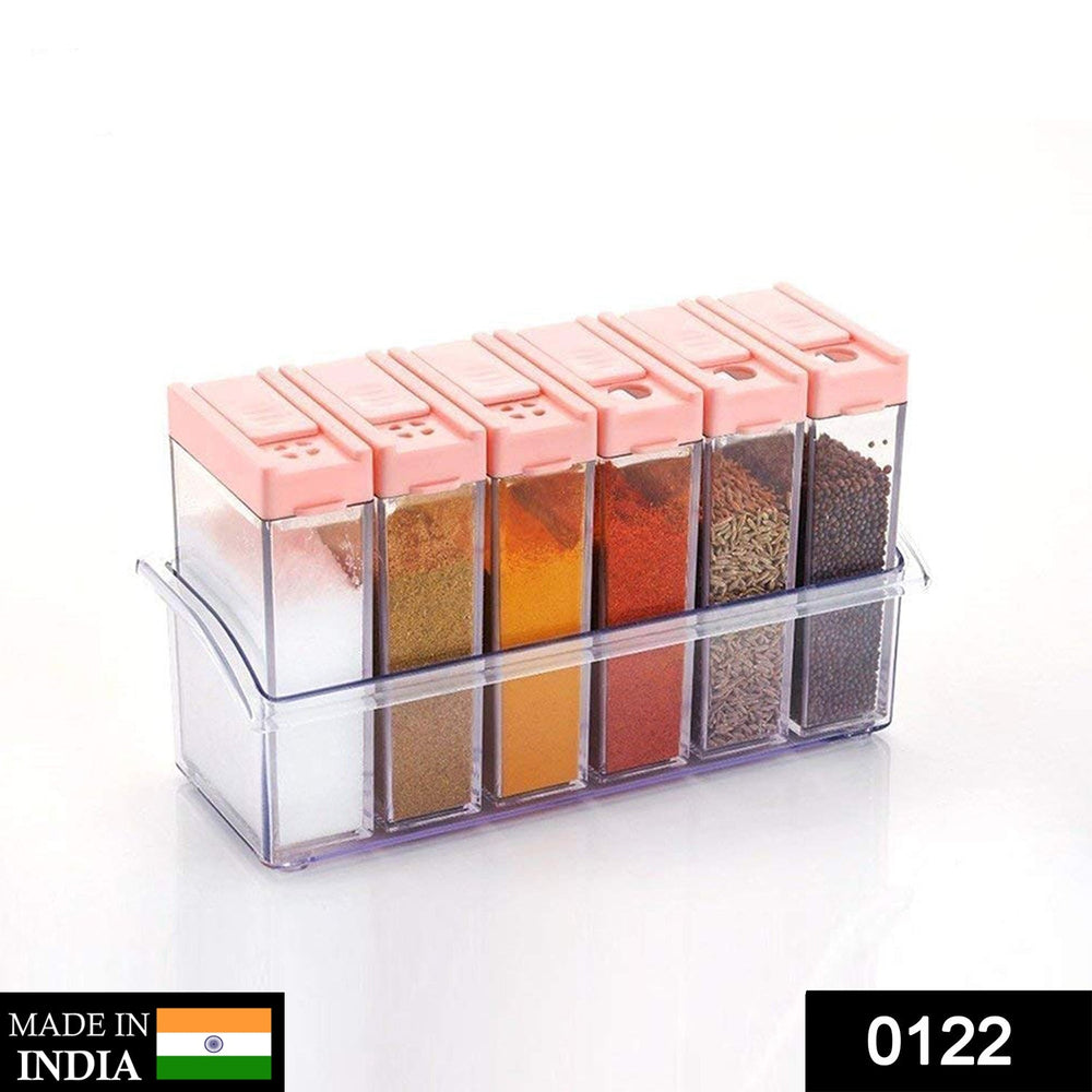 Plastic Spice Jars Home Organization Storage Solution Storage