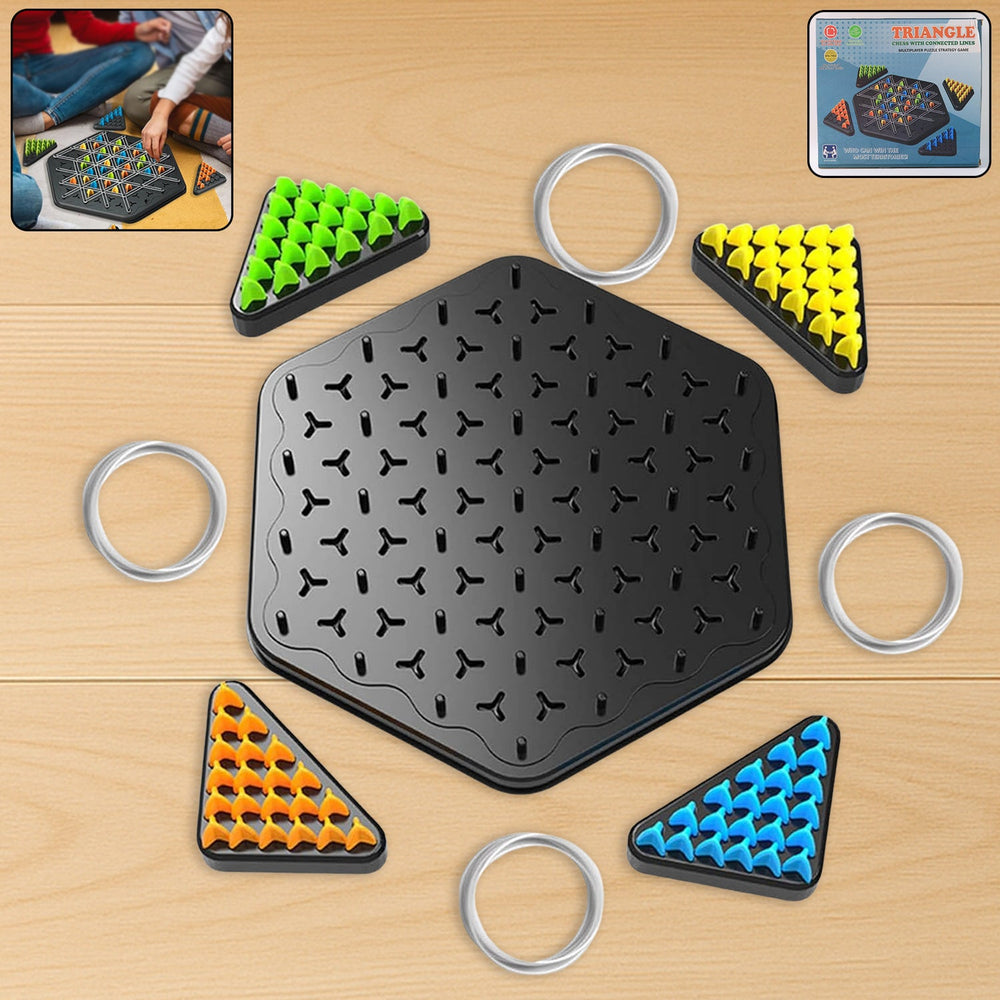 Triangle Color Matching Puzzle Board Game - Boost Logic & Fun - product image
