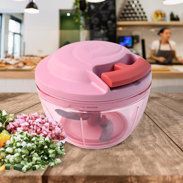 Hand-Pull Vegetable Chopper Kitchen Storage Organizer Solution Storage