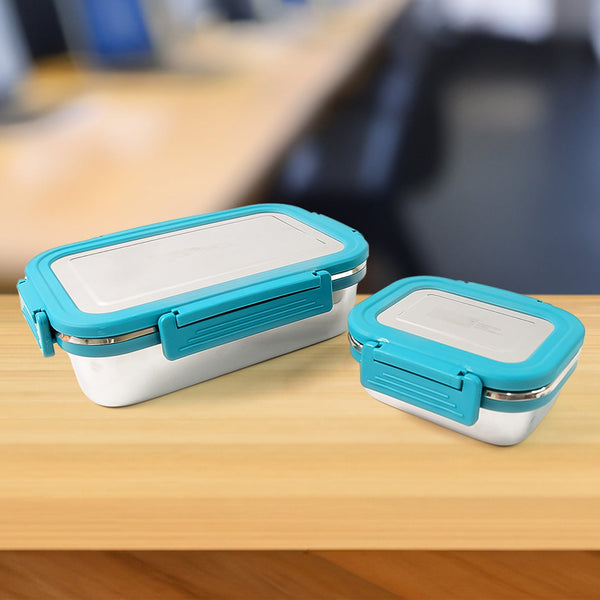 Stainless Steel Lunch Box Multipurpose Storage Organizer Container