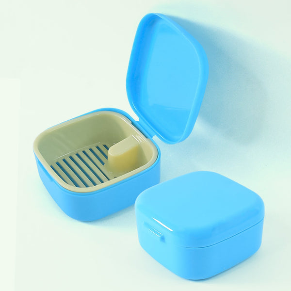 Multi-Purpose Storage Box with Lid & Drain Tray Kitchen Storage Organizer Solution