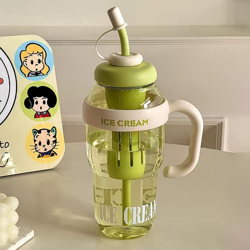 Ice Cream Themed Water Bottle Home Organization Storage Solution