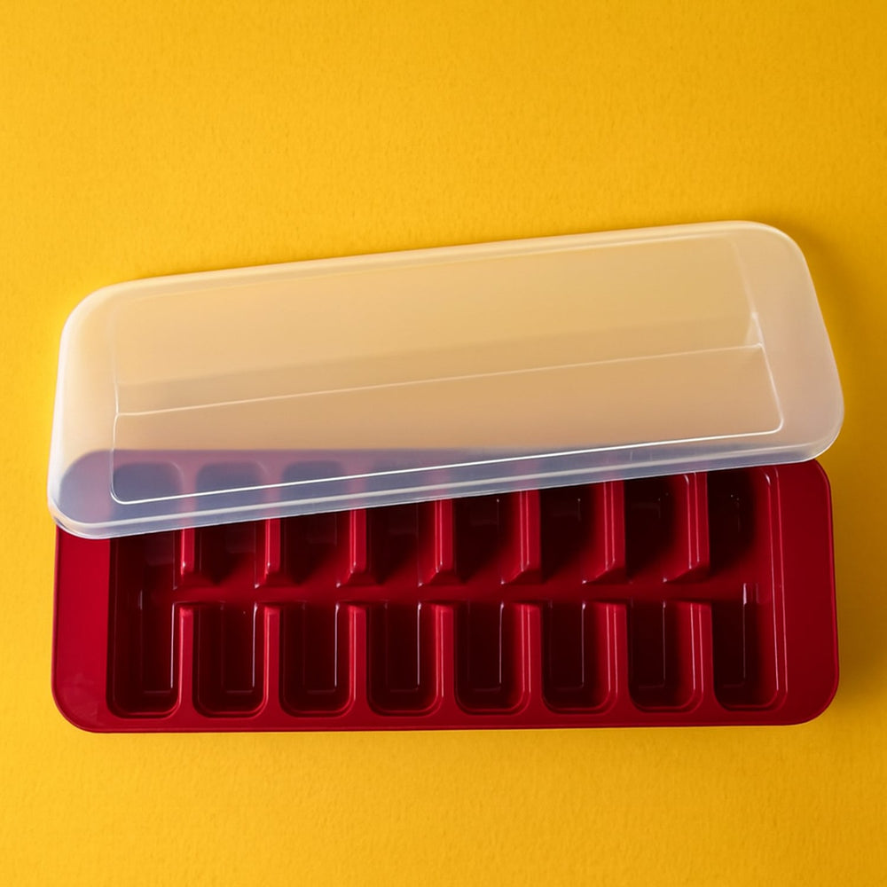 Ice Cube Tray with 2-in-1 Compartment Home Organization Storage Solution