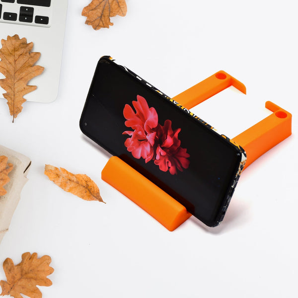 Plastic Business Card & Mobile Holder – Space-Saving Desk Organizer Your Brand