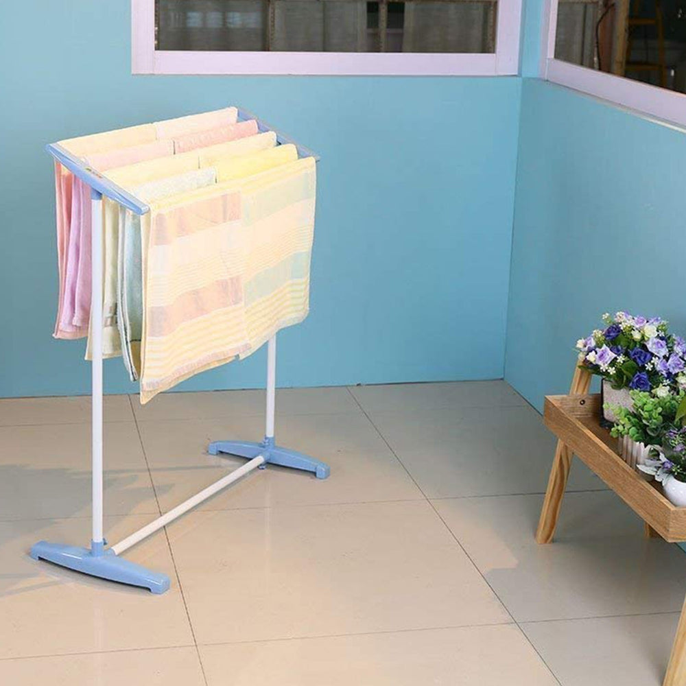 Portable Clothes Drying Rack – Foldable, Steel & Plastic | PHOBIA Your Brand