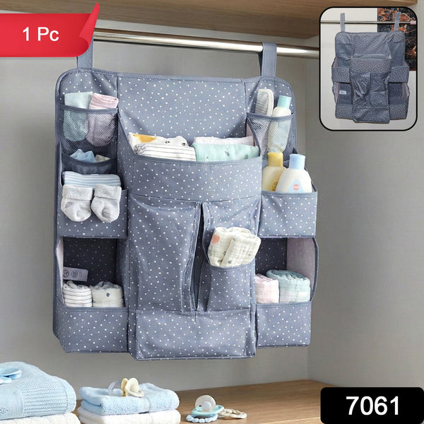 Baby Care Organizer – Multi-Pocket Hanging Nursery Storage Your Brand