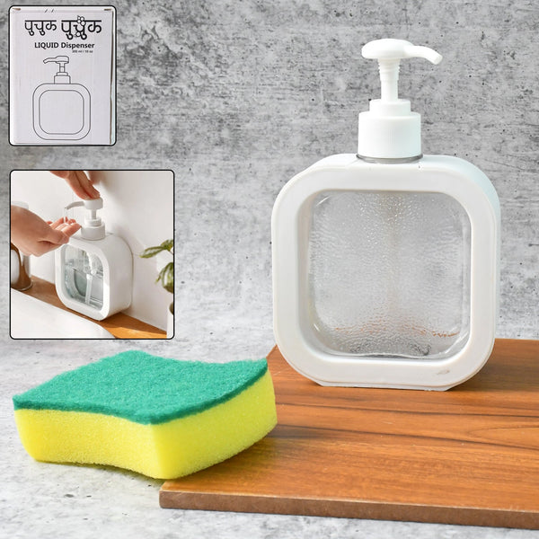 Soap Dispenser – Clear Refillable Pump Bottle | VelvetBubbles Your Brand