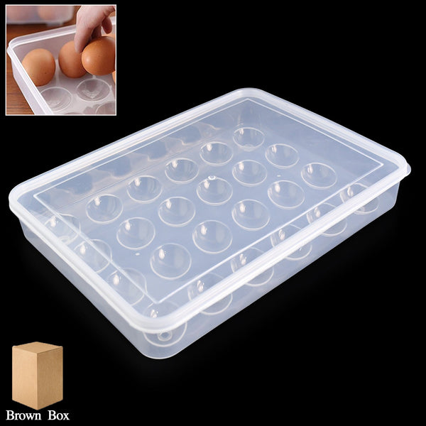 Plastic Egg Storage Container Kitchen Storage Organizer Solution
