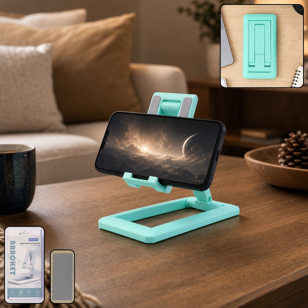 Foldable Mobile Phone Stand Ð Adjustable & Portable Desk Acc Portable Travel