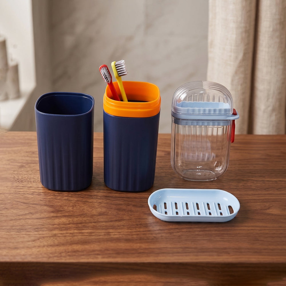 Bathroom Accessories Combo Set – Stylish & Travel-Friendly Organisation Your Brand