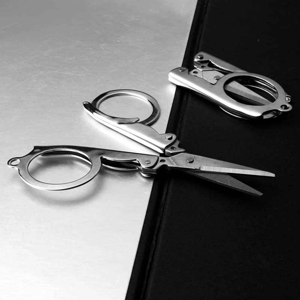 Folding Scissor 3.5inch Portable Travel Essential Organizer Storage