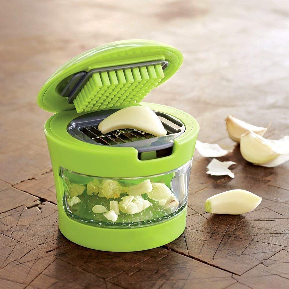 Garlic Crusher Kitchen Storage Organizer Solution Storage