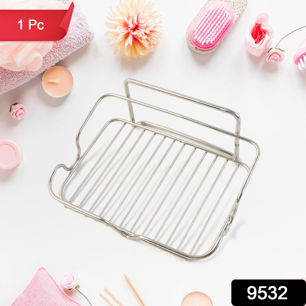 Stainless Steel Soap Holder – Fast Drain & Rust Resistant Your Brand