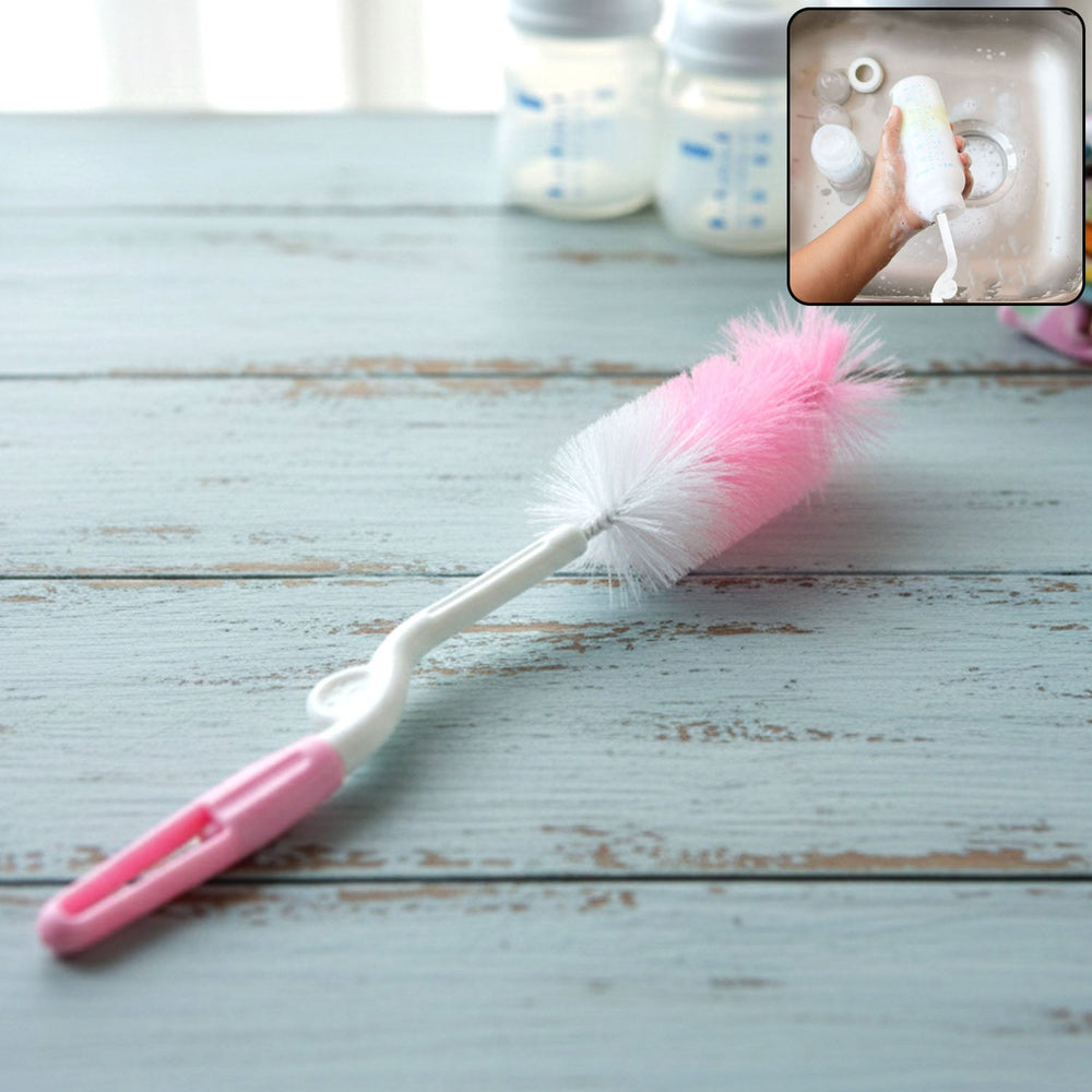 Bottle Cleaning Brush – 360° Rotary Handle for Thorough Cleaning Your Brand