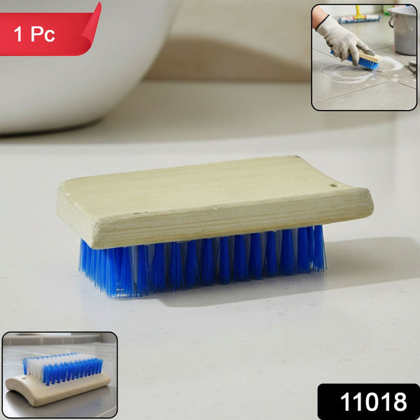Hard Bristle Cleaning Brush – Durable Wooden Handle for Tough Scrubbing Your Brand