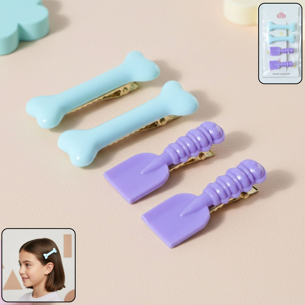 Cartoon Hair Clip Set Home Organization Storage Solution