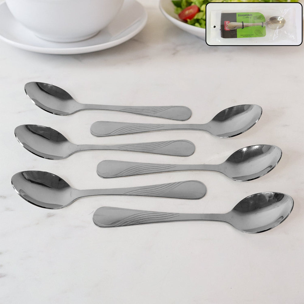 Stainless Steel Dining Spoon Set Home Organization Storage Solution