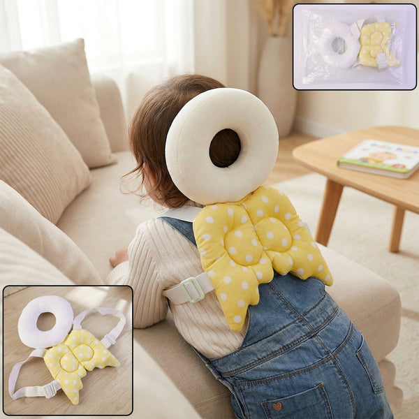 Baby Head Protector Cushion – Gentle Impact Absorption for Toddlers Your Brand