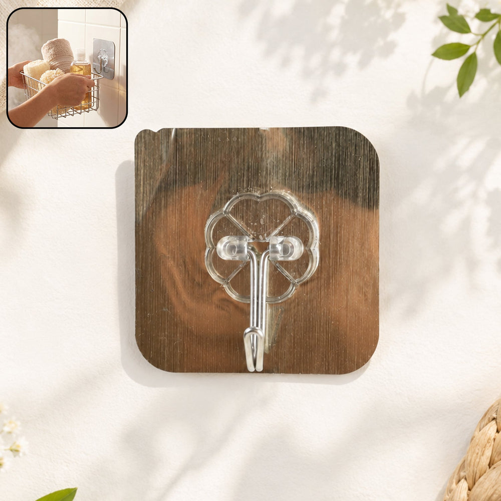 Self Adhesive Wall Hook Ð Strong & Multi-Purpose Mounting So Home Organization