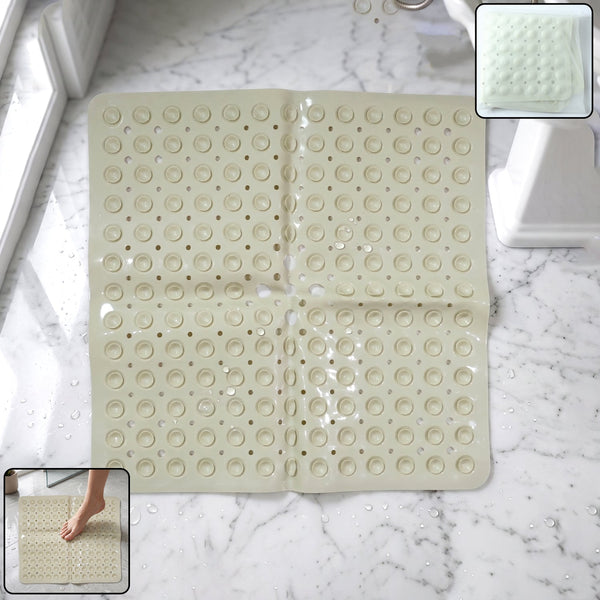 Anti-Slip Bath Mat – Secure Suction Cups for Bathroom Safety Your Brand