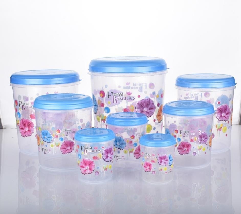Air Tight Plastic Container Set Kitchen Storage Organizer Solution
