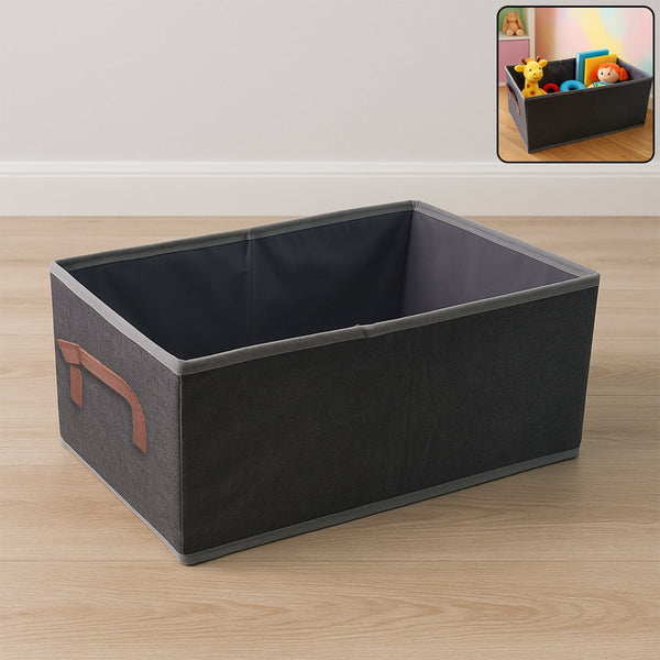 Foldable Storage Box with Handle Kitchen Storage Organizer Solution
