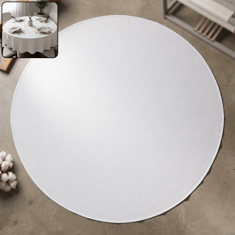 Multipurpose Round Dining Table Mat Ð Elegant & Protective Home Organization Storage