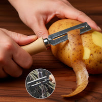 Stainless Steel Vegetable Peeler Kitchen Storage Organizer Solution