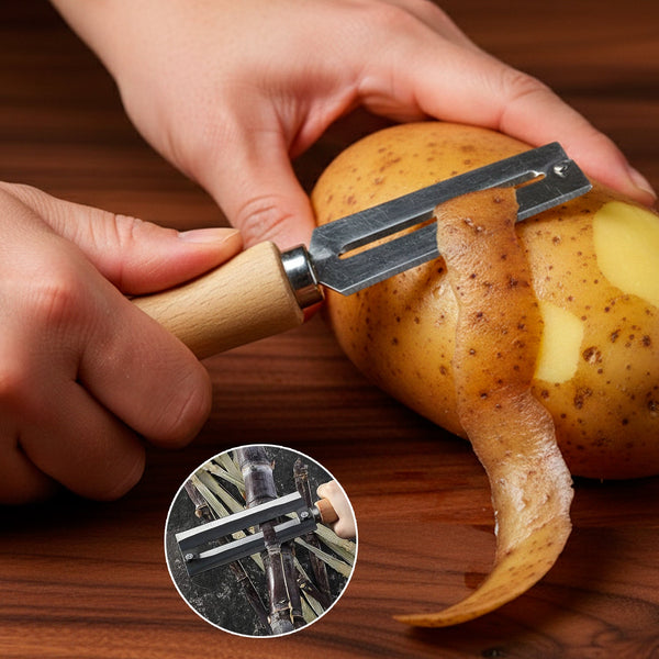 Stainless Steel Vegetable Peeler Kitchen Storage Organizer Solution