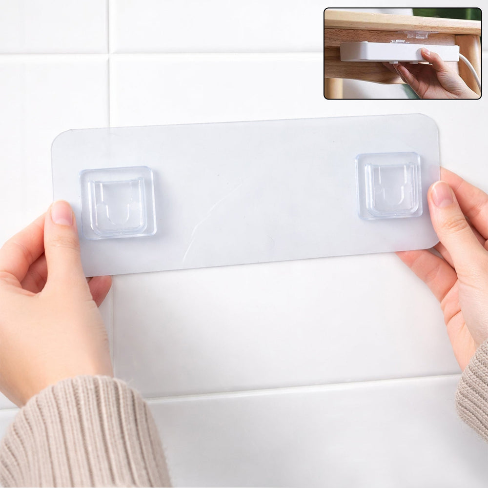 Self Adhesive Wall Mounted Hanger Bedroom Organization Furniture Storage