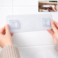 Self Adhesive Wall Mounted Hanger Bedroom Organization Furniture Storage