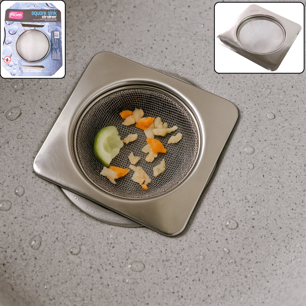 Stainless Steel Sink Strainer Bathroom Organizer Storage Solution