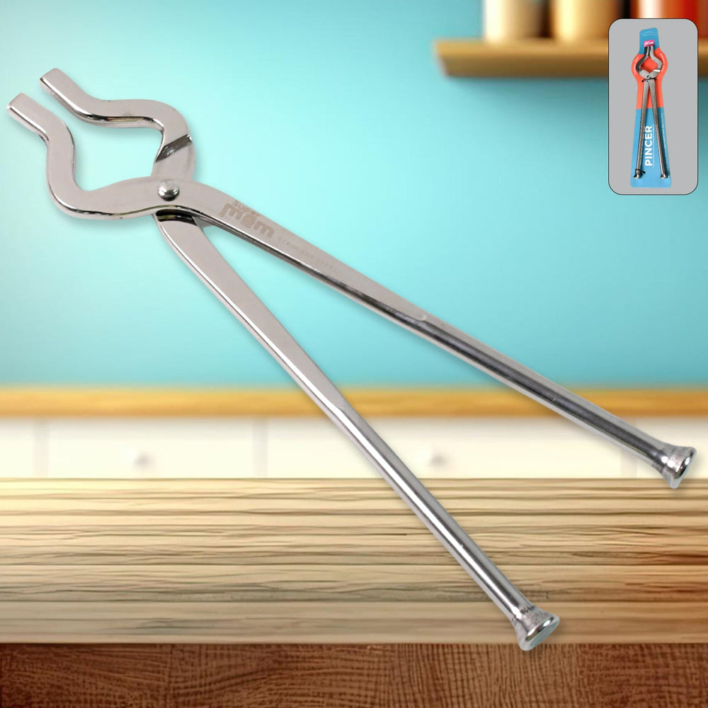 Stainless Steel Full Round Kitchen Pincer Kitchen Storage Organizer Solution