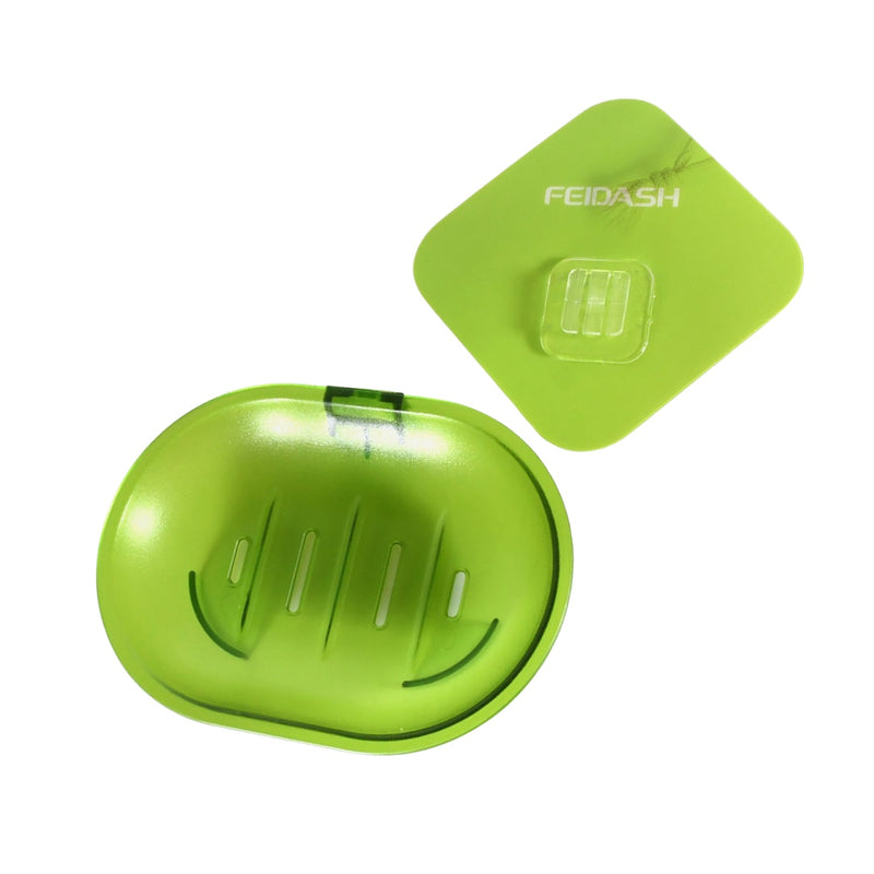 Plastic Soap Dish – Wall Mounted Self-Adhesive | VelvetBubbles Your Brand