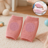 Toddler Knee Protectors – Pink Wool Knit Leg Warmers Your Brand