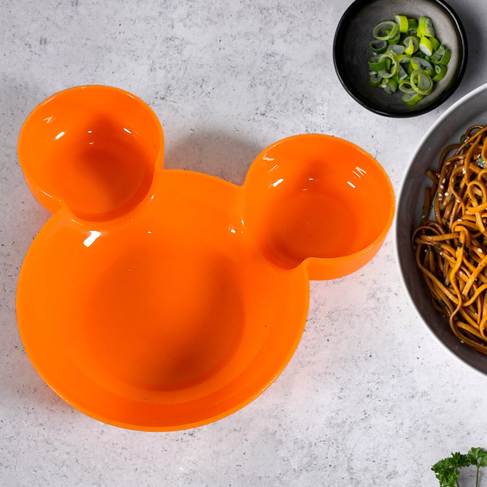 Mickey Mouse Kids Plate Home Organization Storage Solution
