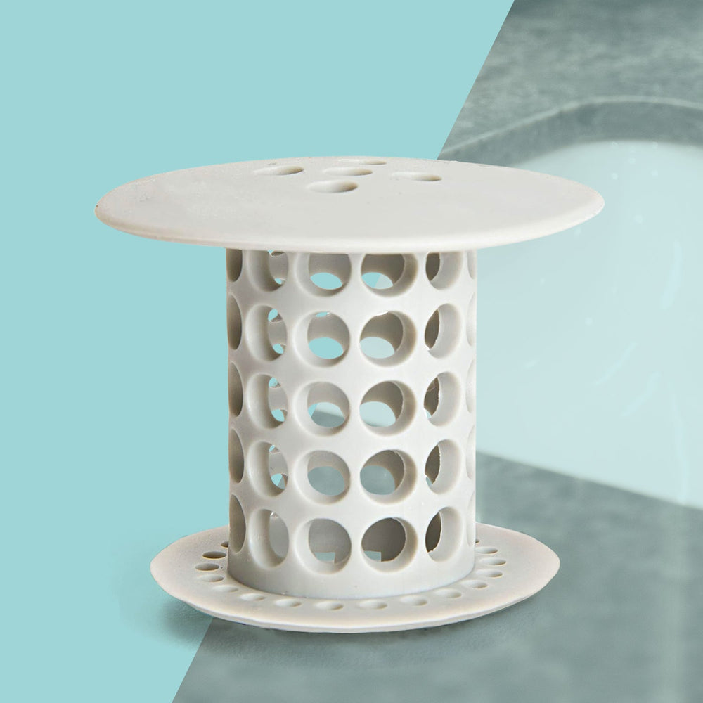 Tub Drain Hair Catcher - Universal Silicone Anti-Clog Strainer - product image