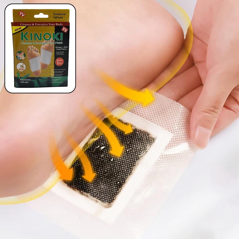 Detox Foot Pads with Ginger & Salt Home Organization Storage Solution