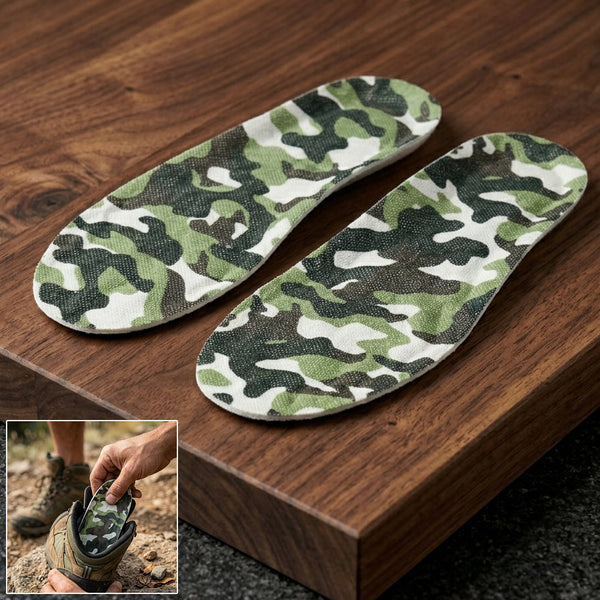 Flexible Shock Absorbing Shoe Insoles Ð Comfort Fit & Support