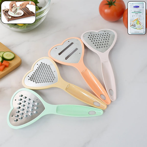 Heart Grater Slicer Kitchen Storage Organizer Solution Storage