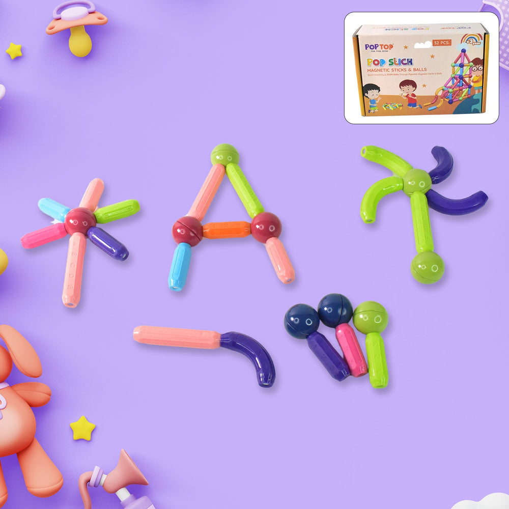 Magnetic Sticks Building Blocks - Creative STEM Toy for Kids - product image