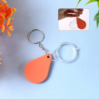 Folding Magnifier Keychain - Portable Mini Pocket Magnifying Glass - product image