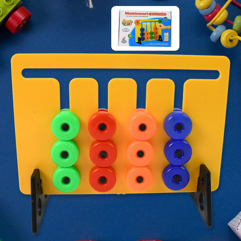 Montessori Slide Puzzle Home Organization Storage Solution Storage
