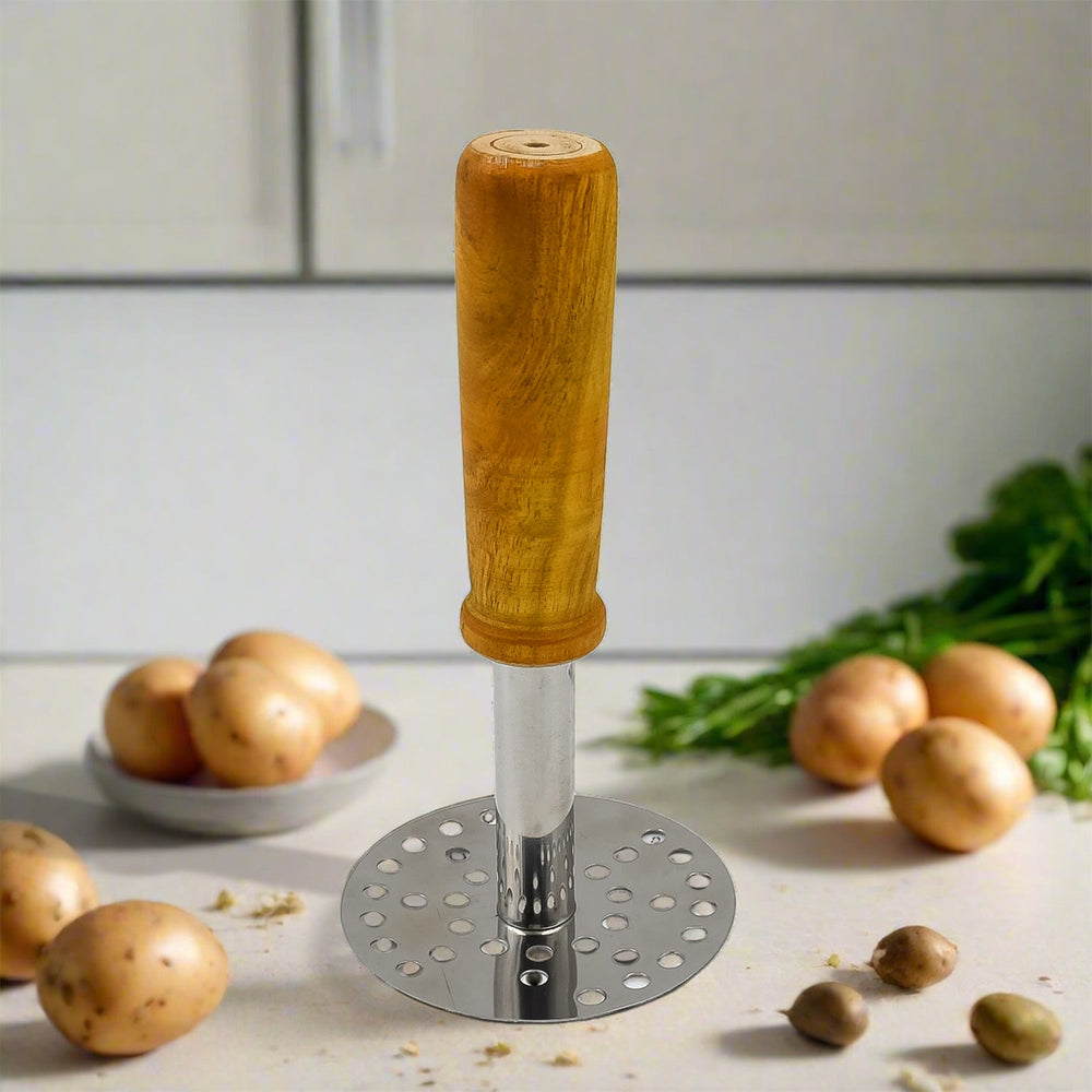 Stainless Steel Potato Masher Home Organization Storage Solution