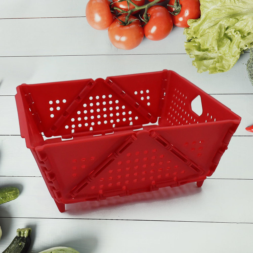 Foldable Storage Basket - Ventilated & Space-Saving | Tidy Table - product image
