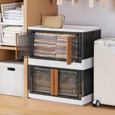 Plastic Folding Wardrobe Organizer Kitchen Storage Organizer Solution