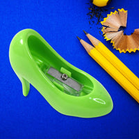 High Heels Pencil Sharpener Portable Travel Essential Organizer