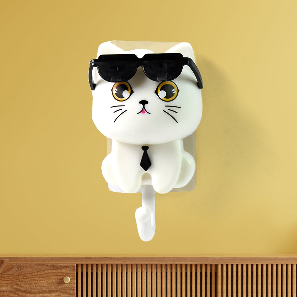Cat Wall Hook Home Organization Storage Solution Storage