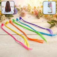 Braided Hair Extension Streaks Home Organization Storage Solution