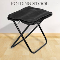 Folding Camping Stool Portable Travel Essential Organizer Storage